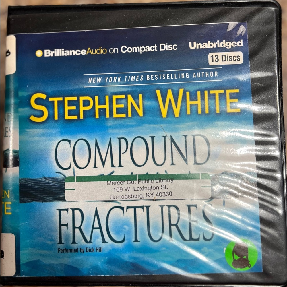 Stephen White 'Compound Fractures' Audiobook